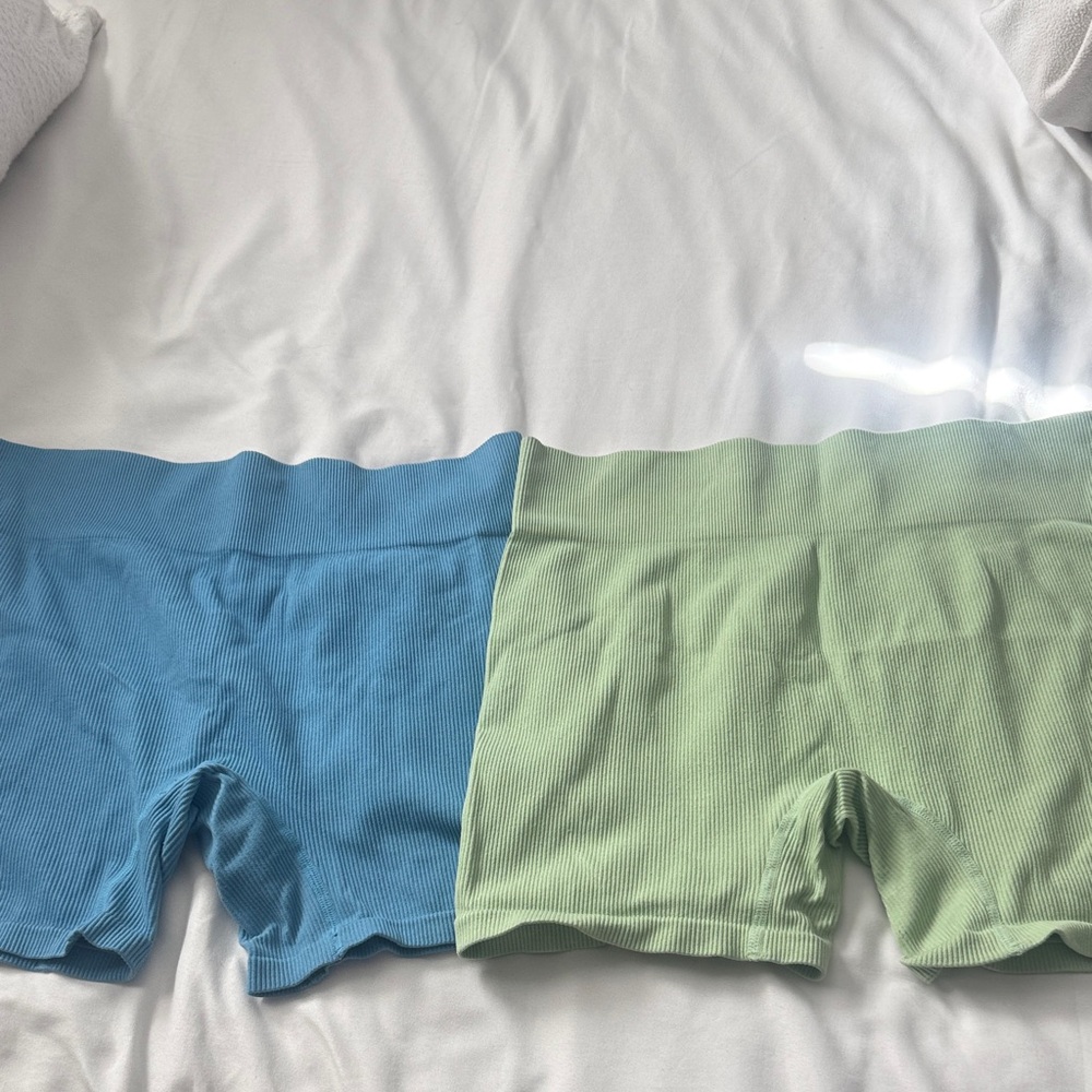 2 pair comfy shorts